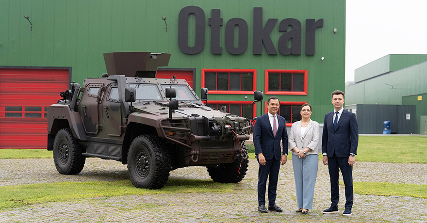 In einer neuen Partnerschaft bauen Otokar und Automecanica künftig den COBRA II in Rumänien.