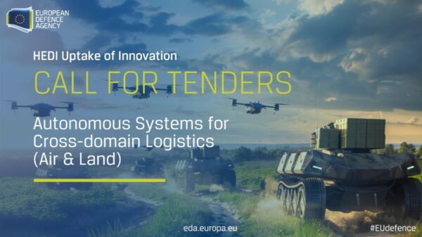 EU-Ausschreibung für unbemannte Systeme der Logistik.