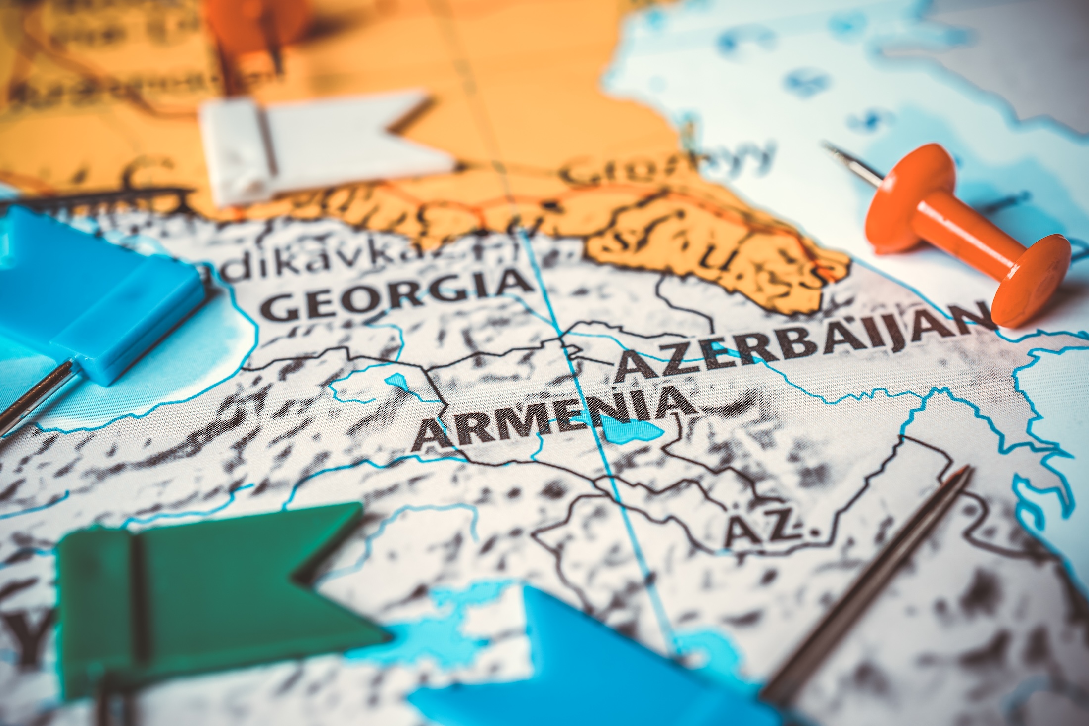 Der Südkaukasus eine Region zwischen geopolitischem Umbruch, territorialen Konflikten und konkurrierenden Einflusszonen.