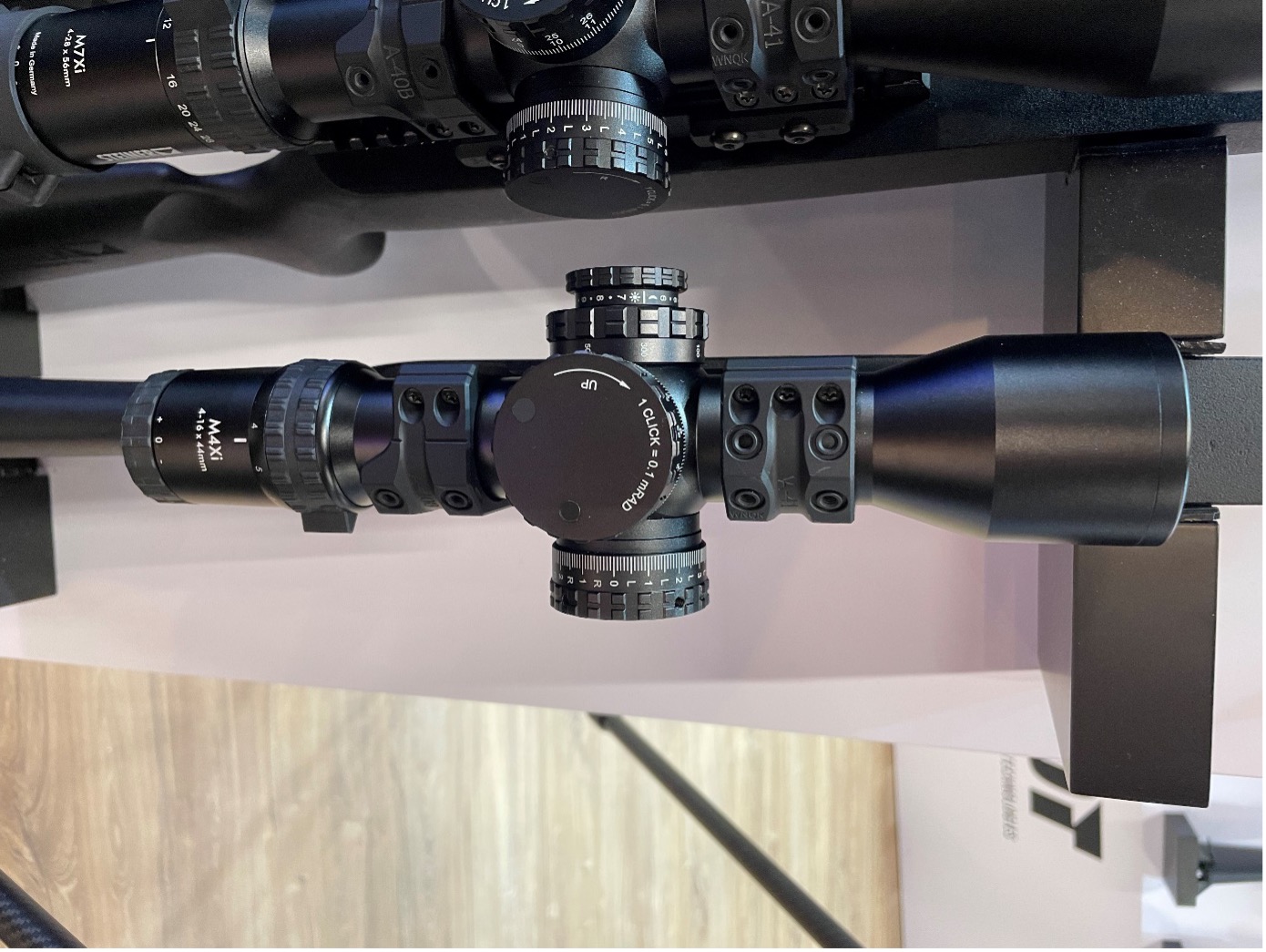 Steiner Optics (Stand 7-431) zeigt auf der Enforce Tac 2024 gleich mehrere Neuheiten, wie das neue 4-16x44 M4Xi
