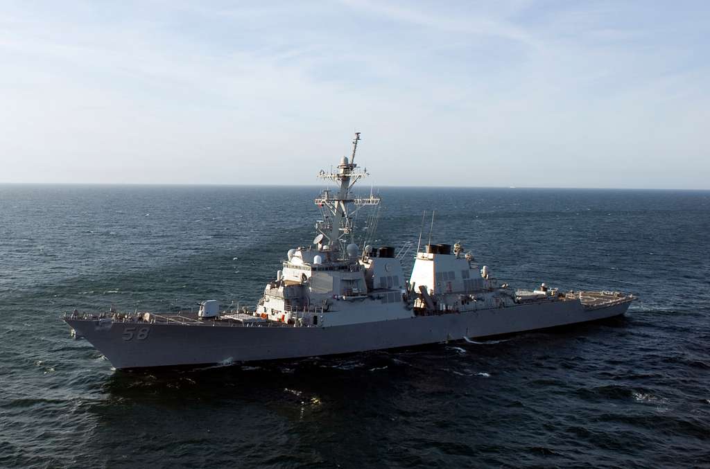 Rotes Meer: Der Lenkwaffenzerstörer USS Laboon (DDG 58) wurde von der Huthi-Miliz angegriffen. Foto: U.S. Navy / Billy Ho