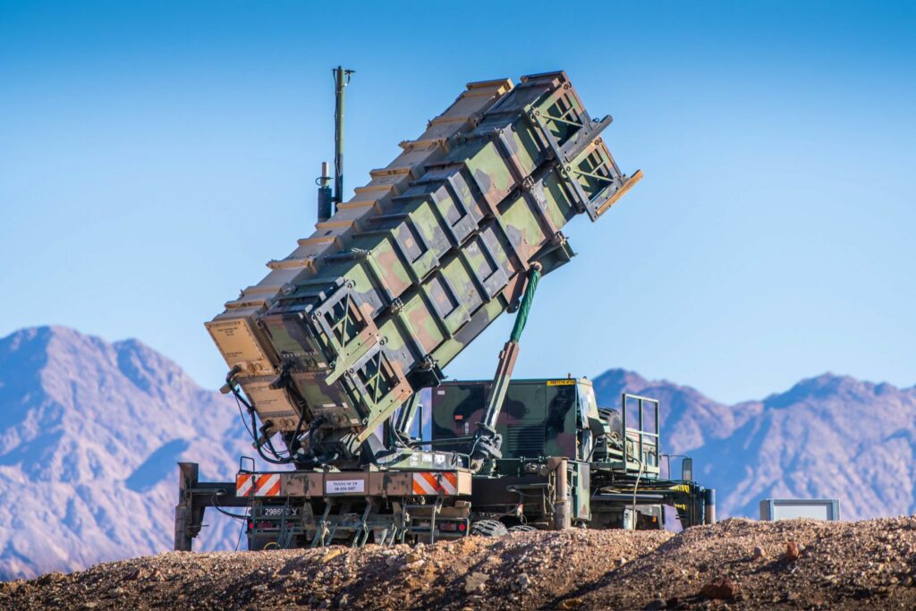 Eines der ausgemusterten israelischen Patriot-Systeme, welches jetzt an die Ukraine geliefert worden sein soll.